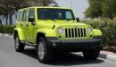 Jeep Wrangler Brand New 2016 SAHARA UNLIMITED 3.6L V6 GCC With 3 Yrs/60000 km AT the Dealer (Last Unit)