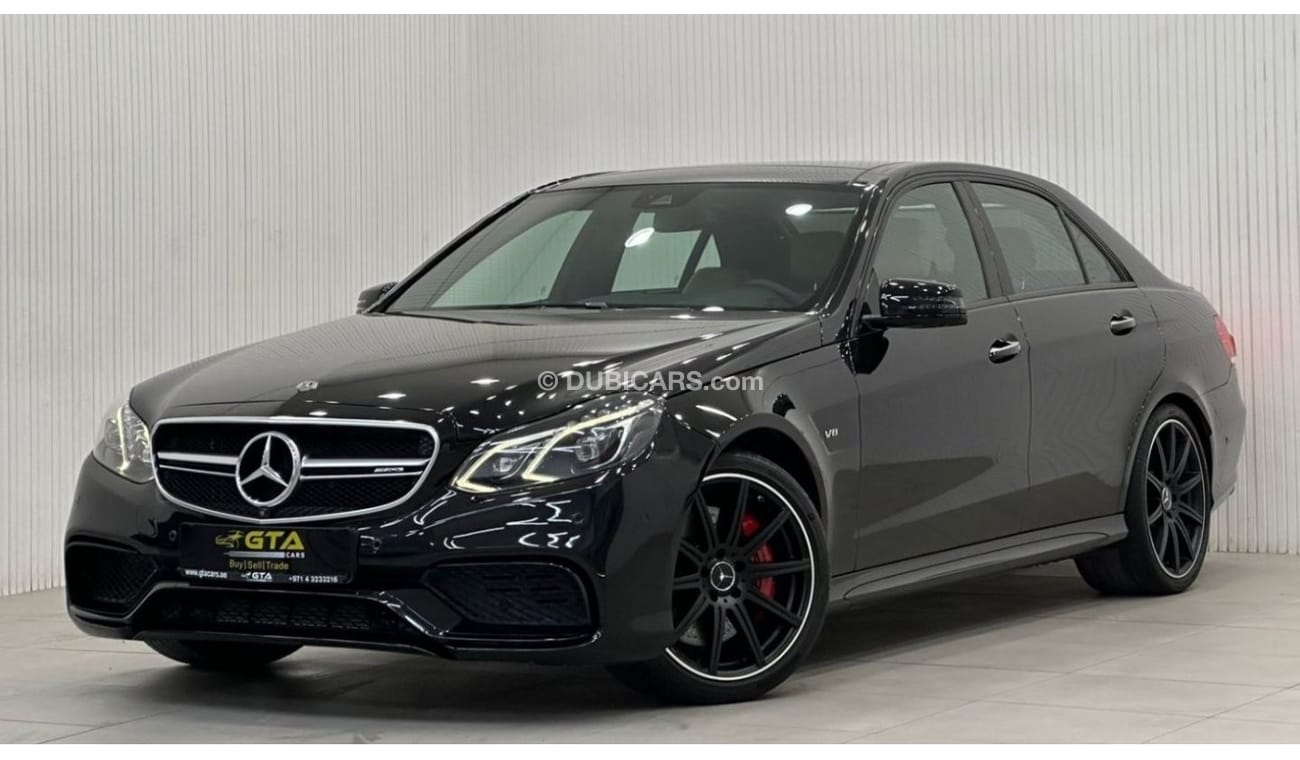 Mercedes-Benz E 63 AMG Std 2015 Mercedes Benz E63 AMG, Full Service History, Full Options, Excellent Condition, GCC