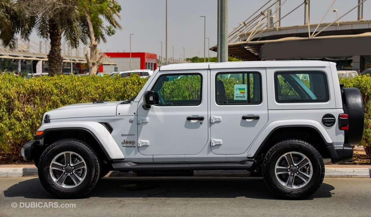 Jeep Wrangler Unlimited Sahara V6 , GCC , 2022 , 0Km , With 3 Yrs or 60K Km WNTY @Official Dealer