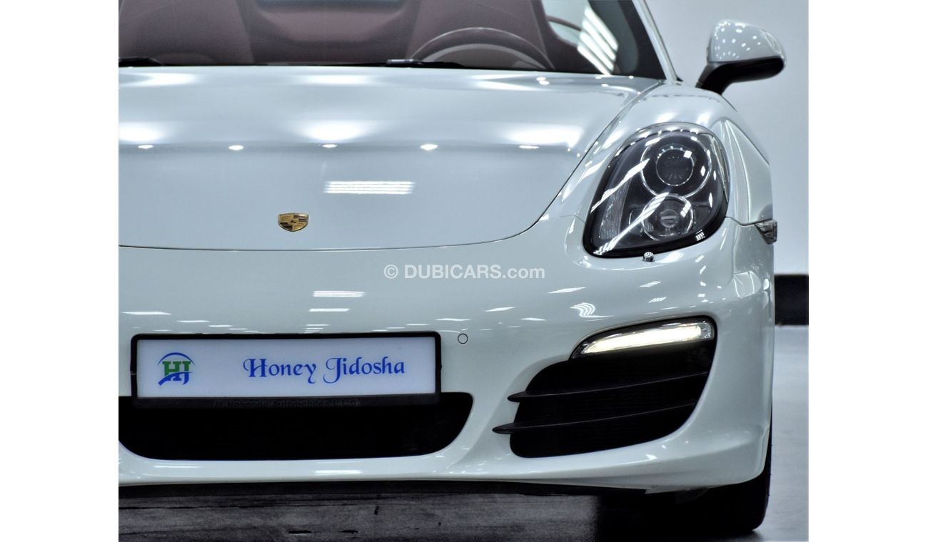 Porsche 718 Boxster EXCELLENT DEAL for our Porsche Boxster S ( 2014 Model ) in White Color GCC Specs
