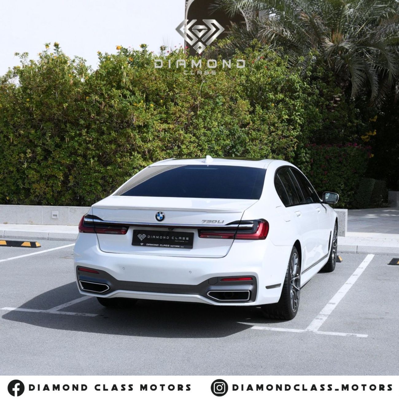 BMW 730Li Luxury M Sport Package 2.0L BMW 730Li  M-kit Top Option  Panoramic  2021 GCC  Under Warranty