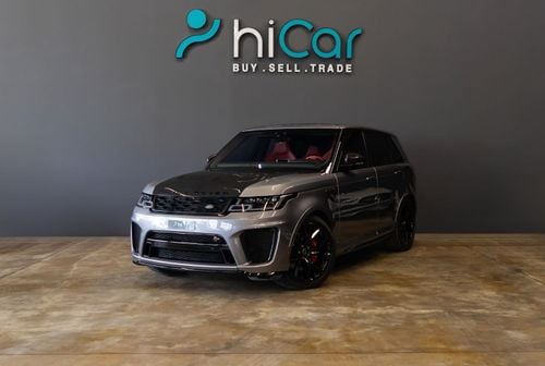 Land Rover Range Rover Sport AED 4,790 pm • 0% Downpayment • Range Rover Sport SVR Carbon Edition • 1 Year Warranty