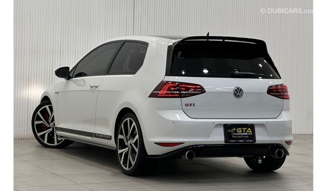 فولكس واجن جولف 2017 Volkswagen GTI Clubsport, May 2024 AAA Warranty, Full Service History, GCC