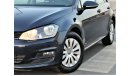 Volkswagen Golf Volkswagen Golf 2015 GCC in excellent condition without accidents, very clean from inside and outsid