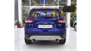 Ford Escape EXCELLENT DEAL for our Ford Escape Titanium ( 2016 Model ) in Blue Color GCC Specs