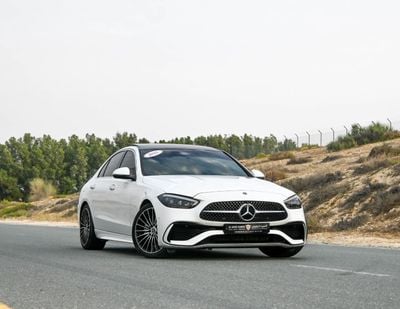 Mercedes-Benz C 200 MERCEDES C200 2022 GCC  accident-free Excellent Condition 2415 AED Monthly