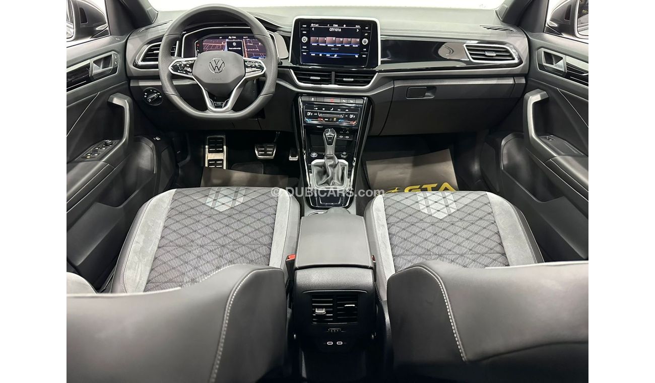 Volkswagen T ROC 2023 Volkswagen T-Roc R-Line, March 2026 VW Warranty, March 2027 VW Service Contract, Low Kms, GCC