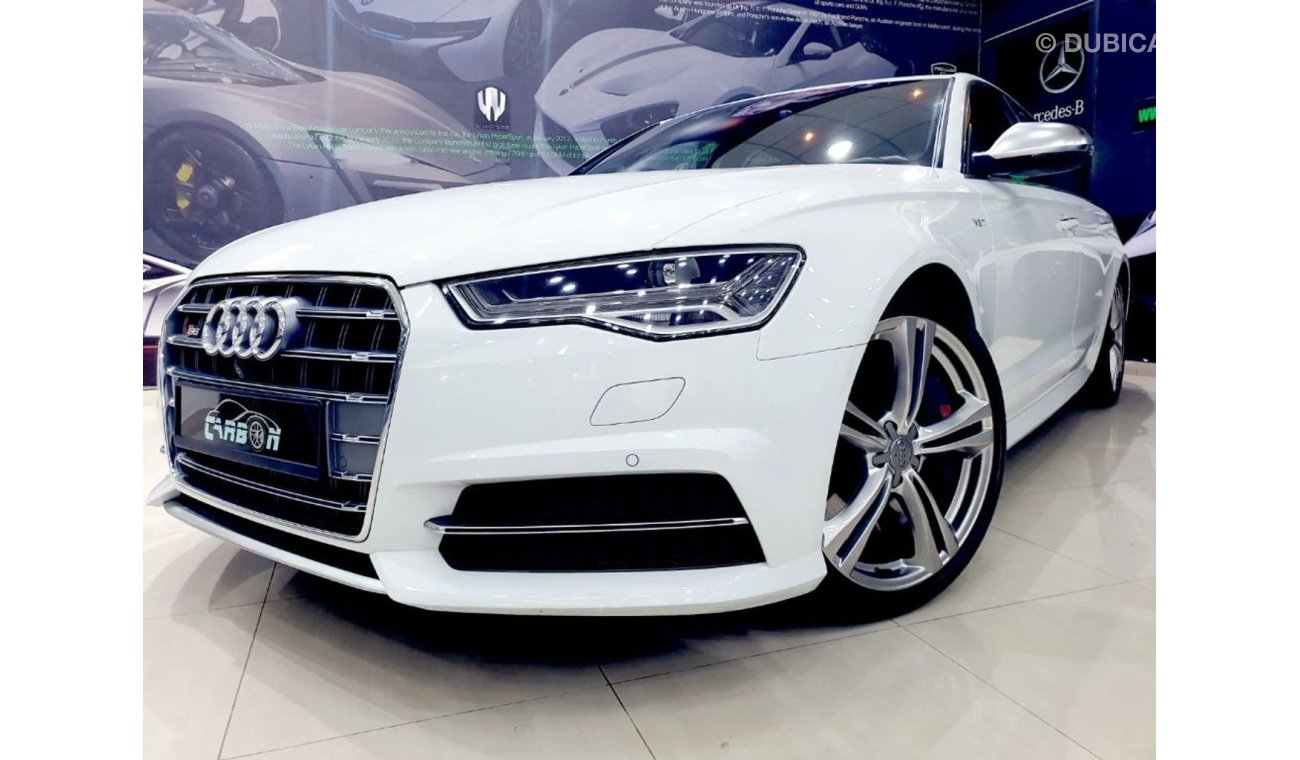 Audi S6 V8 - 2016 - GCC - UNDER WARRANTY - (1,970 AED PER MONTH )