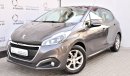 Peugeot 208 1.6L ACTIVE+ 2019 GCC SPECS MANUFACTURING WARRANTY UP TO 2024 OR 100000KM