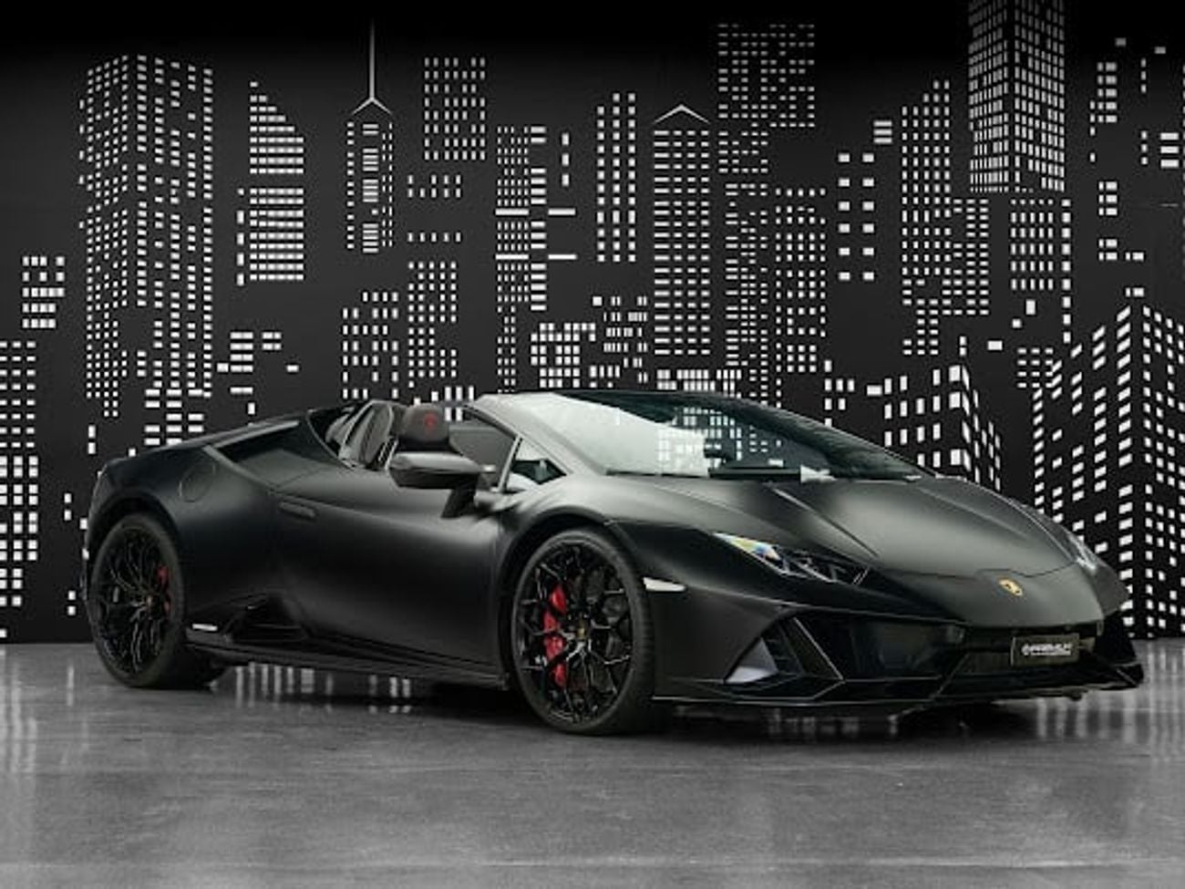 Lamborghini Huracan Evo Spyder LAMBORGHINI | HURACAN EVO SPIDER | AD PERSONAM COLOR BLACK MATTE