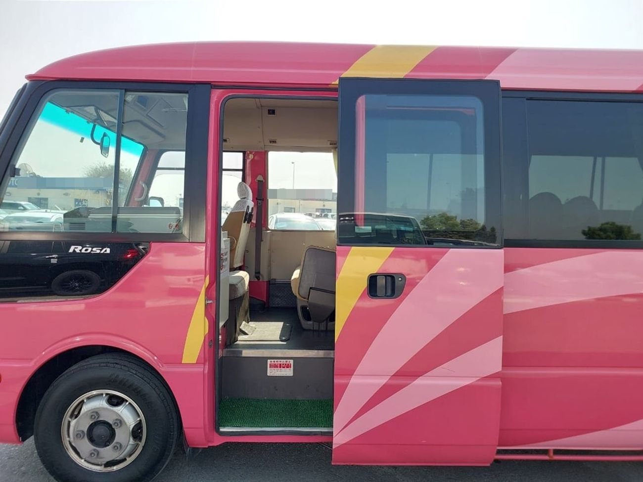 ميتسوبيشي روزا MITSUBISHI ROSA BUS RHD 2008 MODEL 4.9 L DIESEL MANUAL(PM700171)