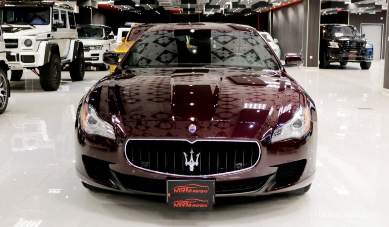 مازيراتي كواتروبورتي MASERATI QUATTROPORTE-2016 GCC