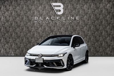Volkswagen Golf R BUY NOW, PAY 2027 | THE BLACKLINE STANDAD | Warranty + Service, GCC, Low KMs