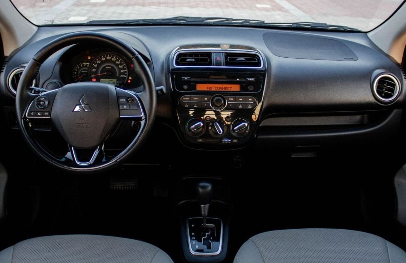 Mitsubishi Attrage GLX 1.2L Mitsubishi Attrage 2021 1.2L GCC, accident-free, in excellent condition 376 p.m