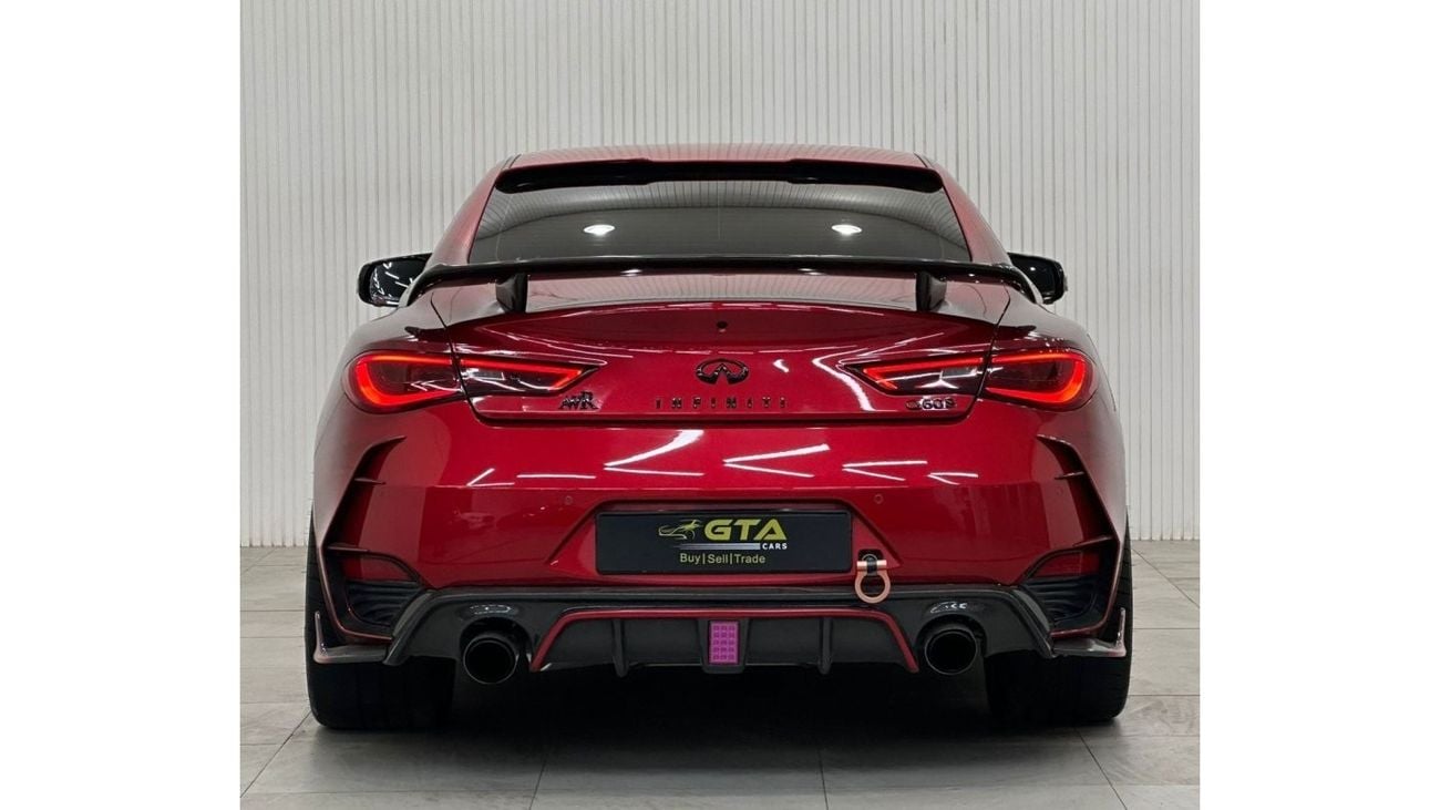 Infiniti Q60 2018 Infiniti Q60 S Red Sport Special Edition, Warranty, Full Infiniti Service History, GCC