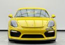 Porsche Cayman 2016 Porsche Cayman GT4 ,Full Porsche Service History ,Excellent Condition ,GCC