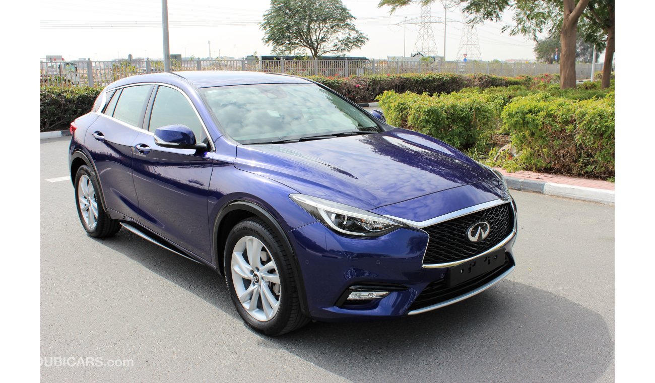 Infiniti Q30 2019 / GCC / FREE SERVICE CONTRACT UP TO 45K OR 2021 / WARRANTY TO 2023 UNLIMITED K.M