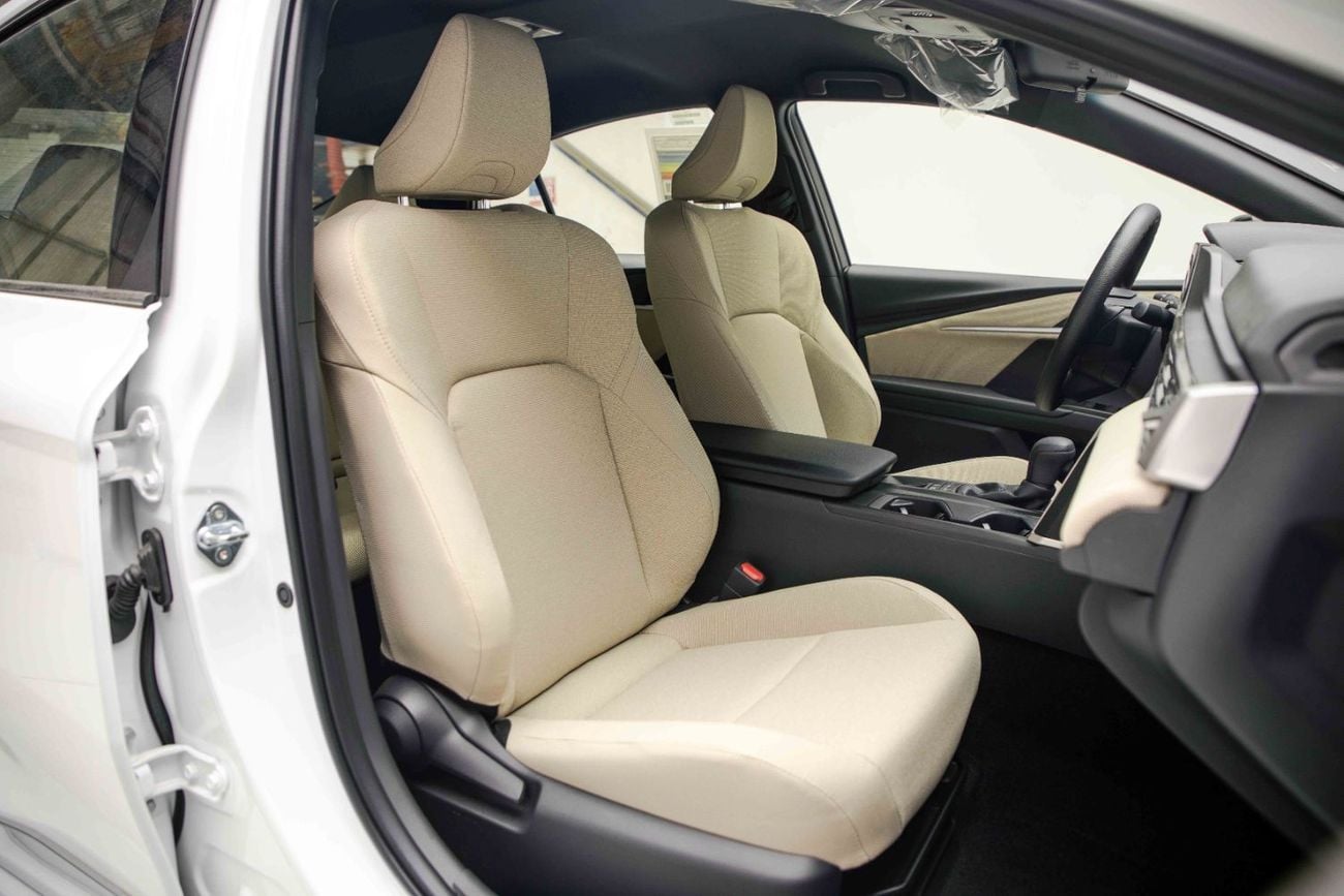Toyota Camry LE HEV 2.5L - Platinum White Pearl Inside Beige | Export Only