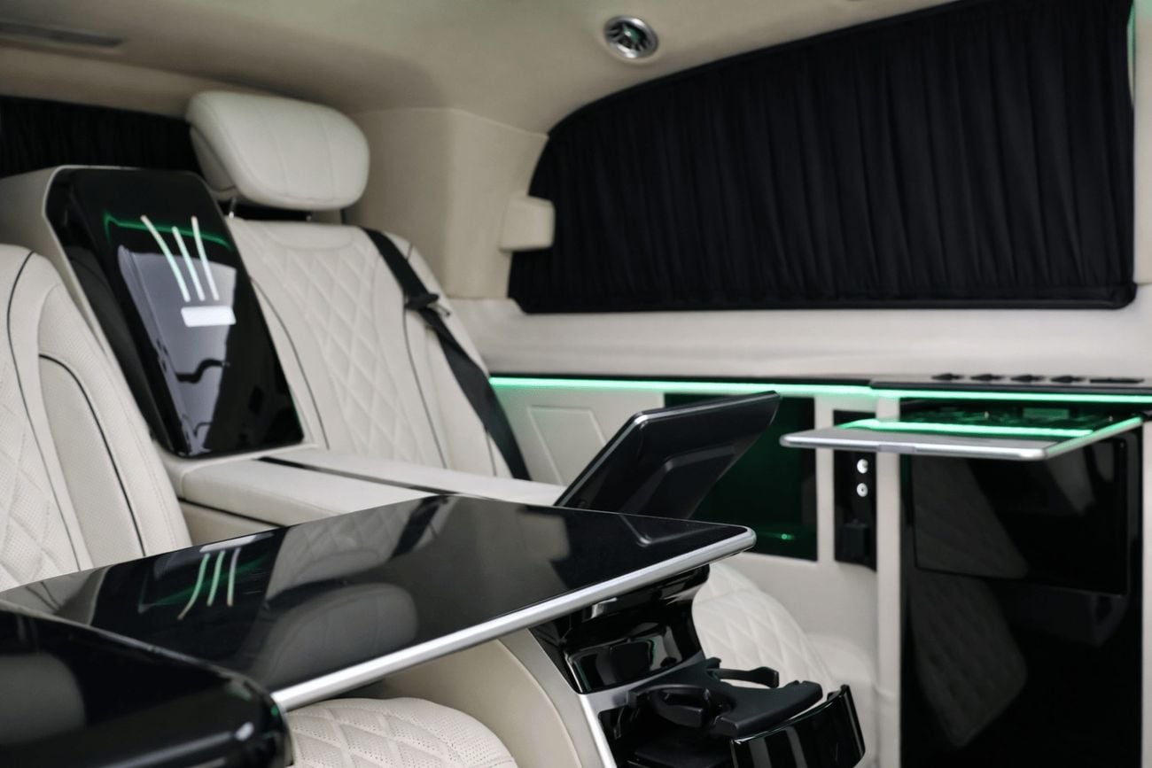 Mercedes Benz Vito 360° Fully Electric VIP Seats | Nappa Leather Interior | Luxury Conversion