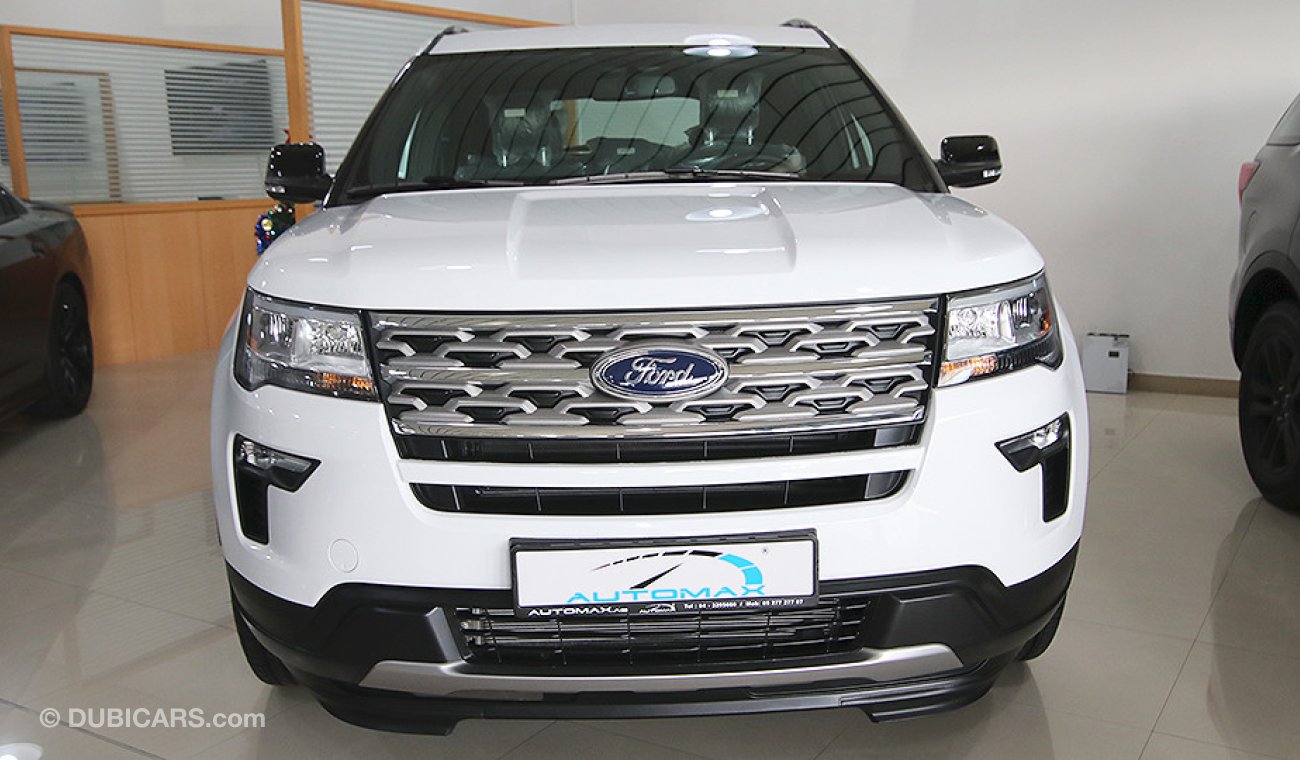 Ford Explorer XLT 2018, AWD GCC, 0km with 3Yrs or 100k km WRNTY + 60K km Service at AL Tayer Motors, VAT Included