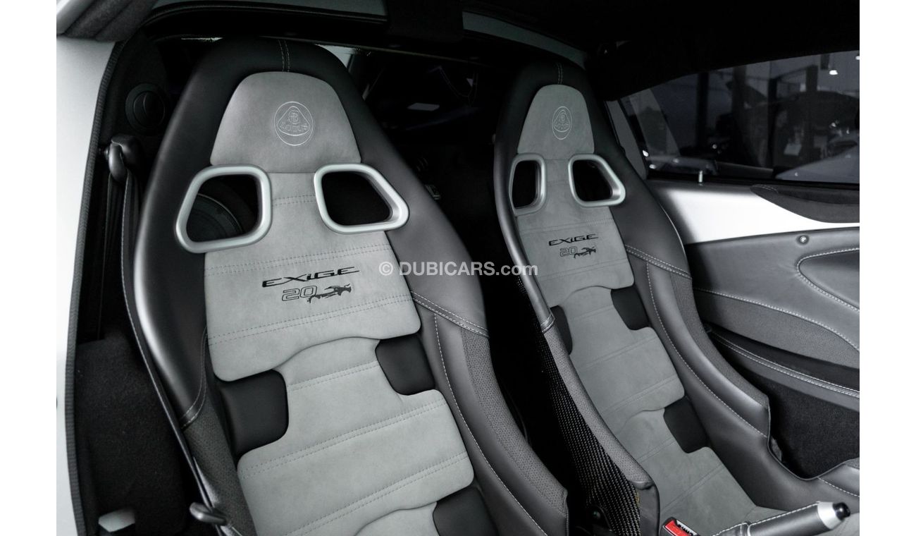 Lotus Exige 2021 Lotus Exige 410 Sport 20th Anniversary / Under Lotus Adamas Warranty / Full Service History