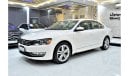 Volkswagen Passat EXCELLENT DEAL for our Volkswagen Passat ( 2013 Model! ) in White Color! GCC Specs