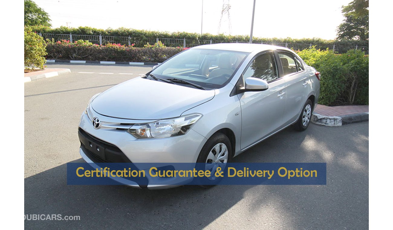 Toyota Yaris Certified Vehicle with Delivery option; YARIS(GCC SPECS) for sale with warranty(Code :50308)