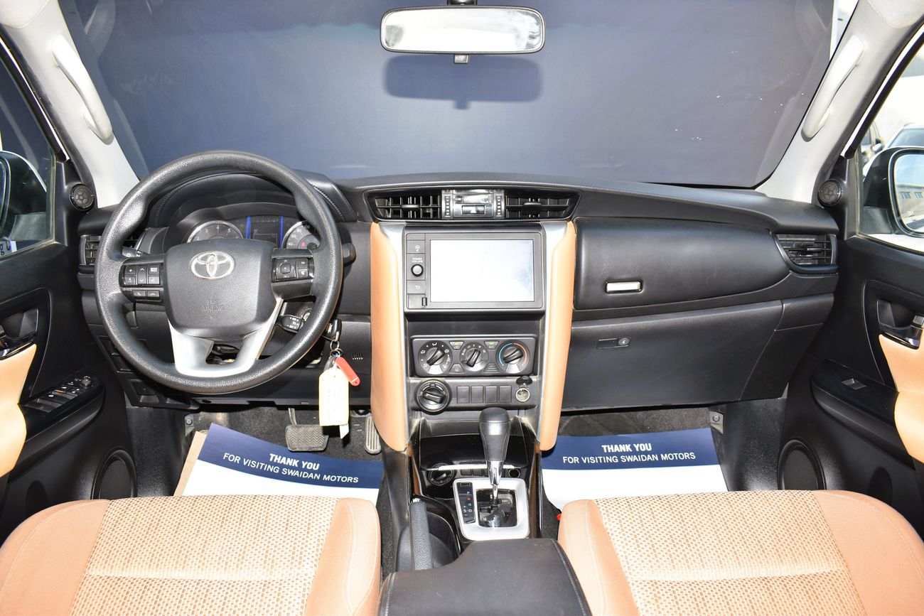 Toyota Fortuner AED 1519 PM | 2.7L EXR 4WD GCC DEALER WARRANTY