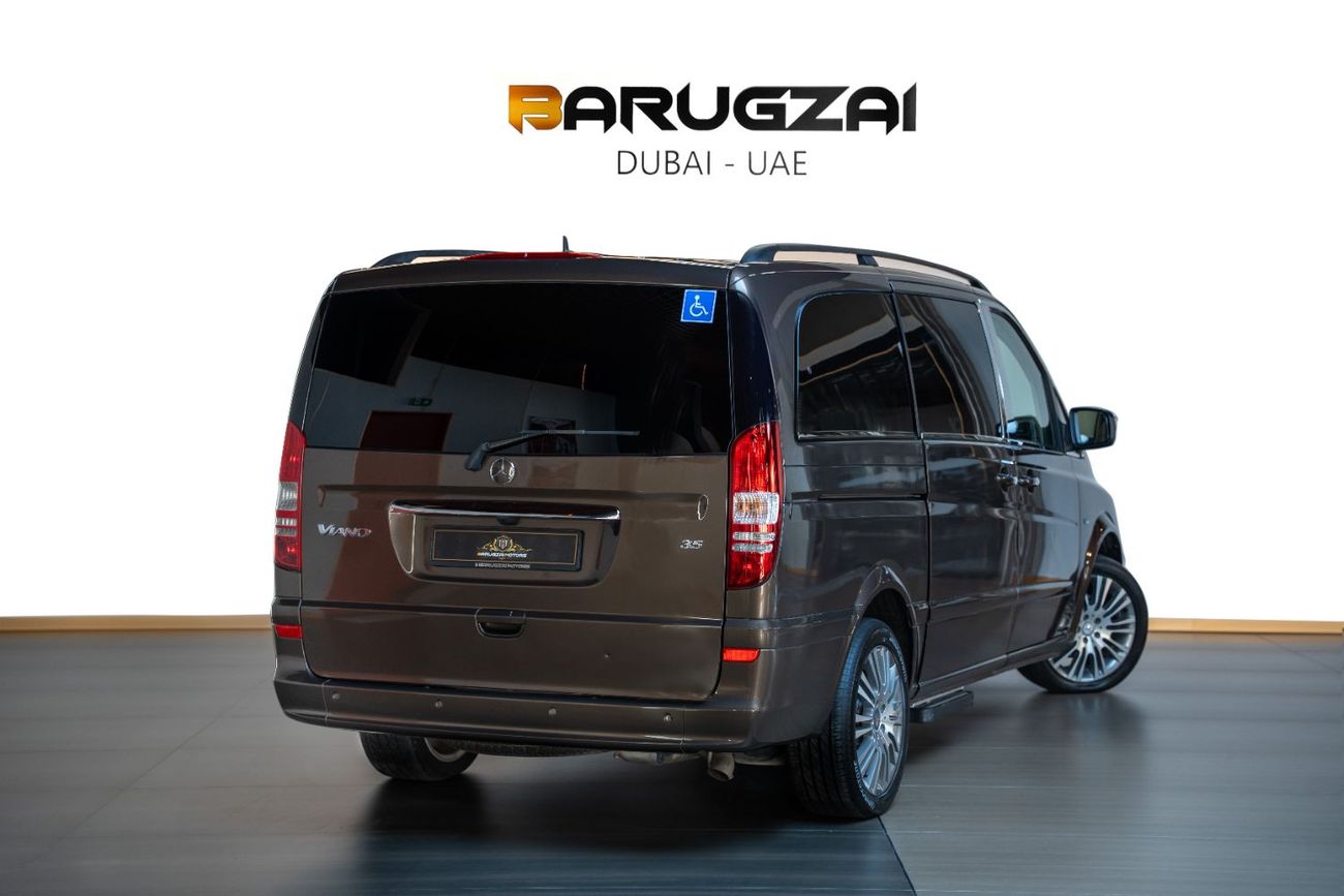 مرسيدس بنز فيانو Wheelchair Accessible Premium Van – 2×3 Seating
