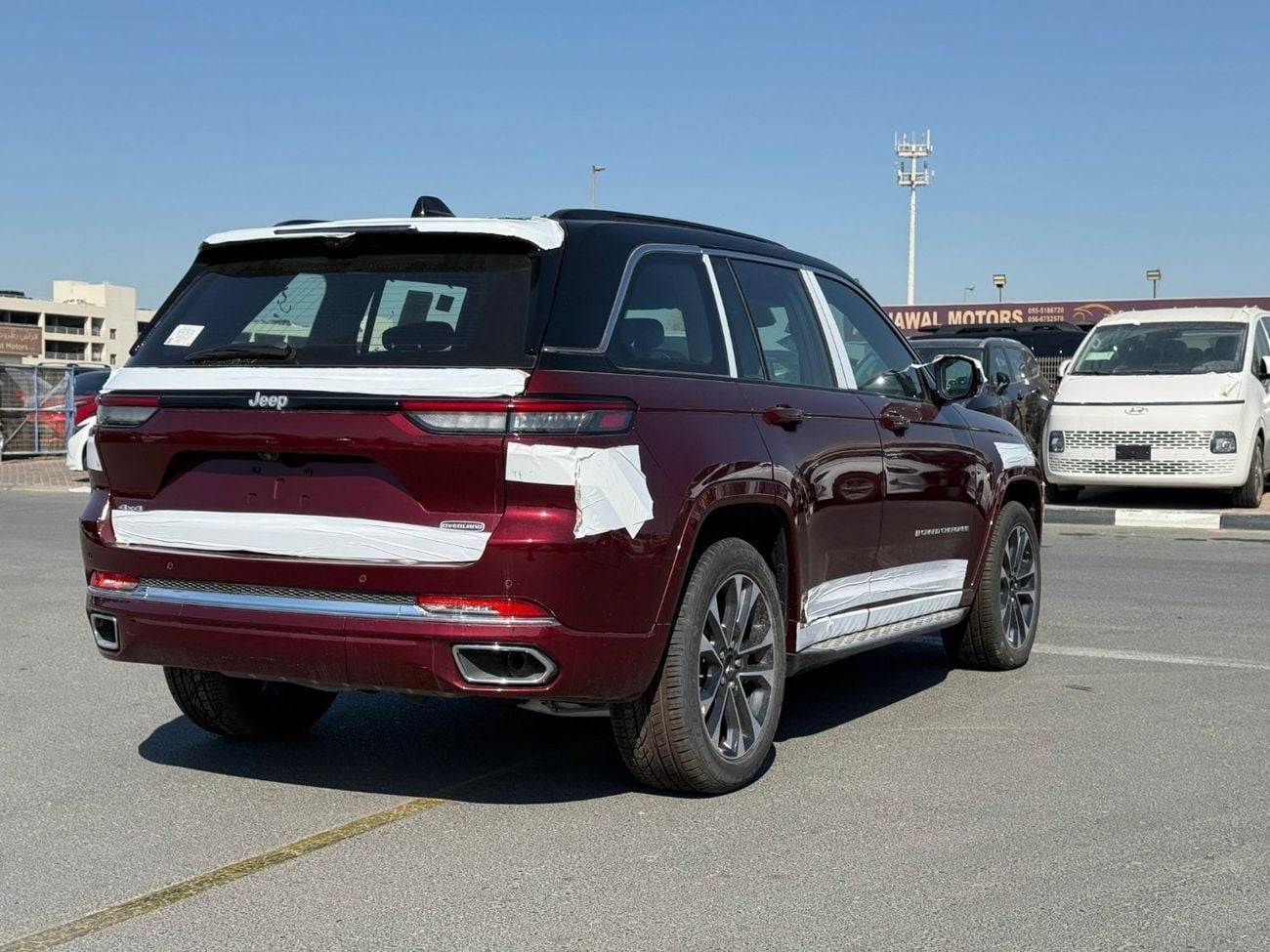 جيب جراند شيروكي EXPORT PRICE - Grand Cherokee Overland 3.6L