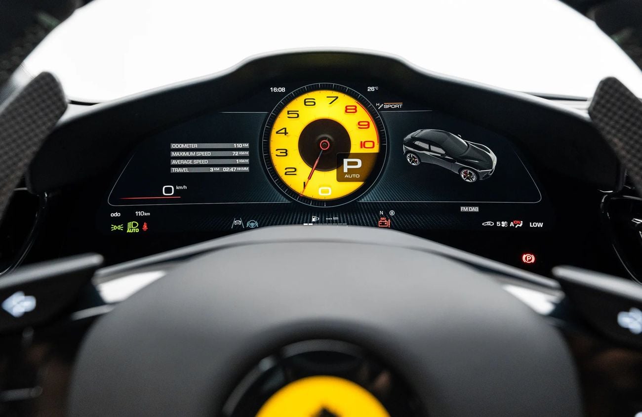 فيراري بوروسانجوي 6.5L V12 Naturally Aspirated Engine