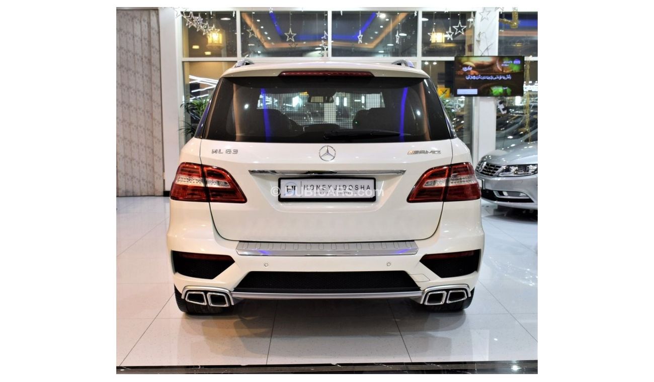 Mercedes-Benz ML 63 AMG EXCELLENT DEAL for our Mercedes Benz ML63 AMG V8 BITURBO 2013 Model!! in White Color! GCC Specs