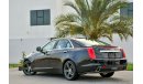 Cadillac CTS Agency Warranty! - Cadillac CTS 3.6L V6 - GCC - AED 2,089 PER MONTH - 0% DOWNPAYMENT