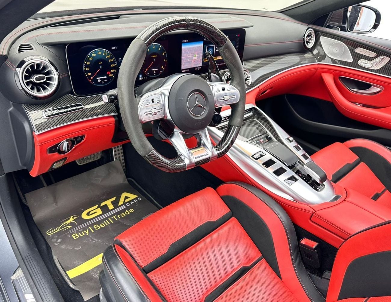 Mercedes-Benz GT 63 S 2019 Mercedes-AMG GT63s, 3 Years Warranty, Gargash Full Service History, GCC