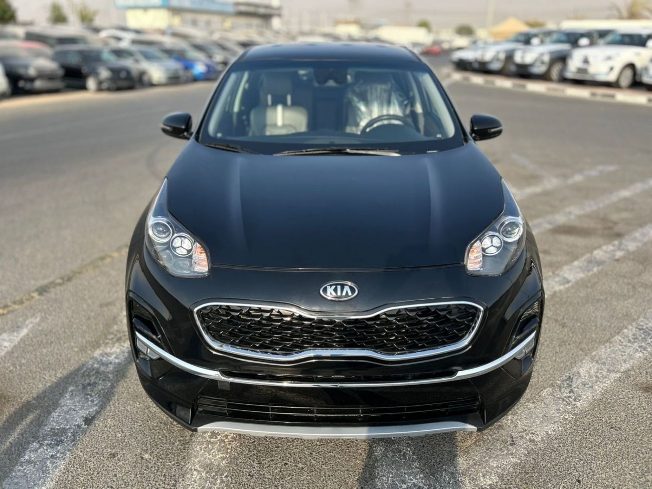 كيا سبورتيج 2021 Kia Sportage 2.4L V4 - MiOption + Leather & Electric Seats - Apple/Android Play - Rear CAM - Ri