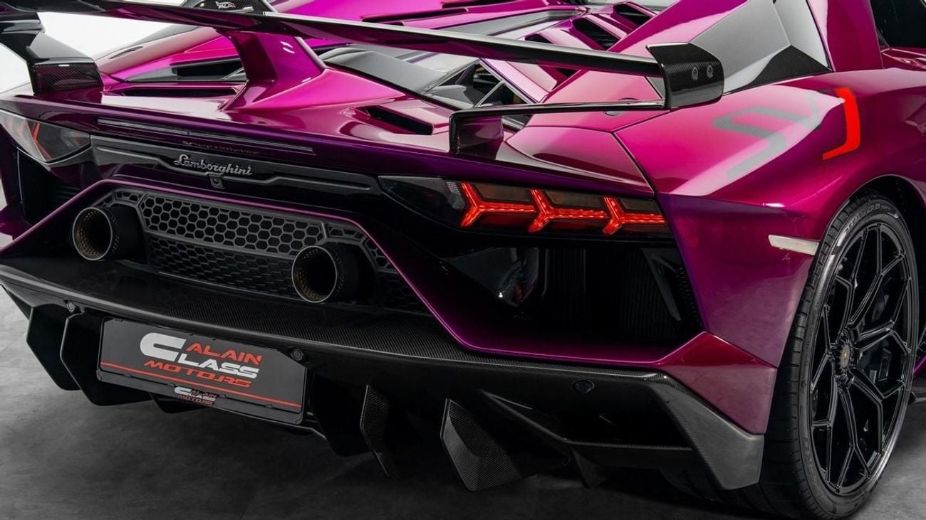 Lamborghini Aventador SVJ Roadster - 2021 - GCC Specs