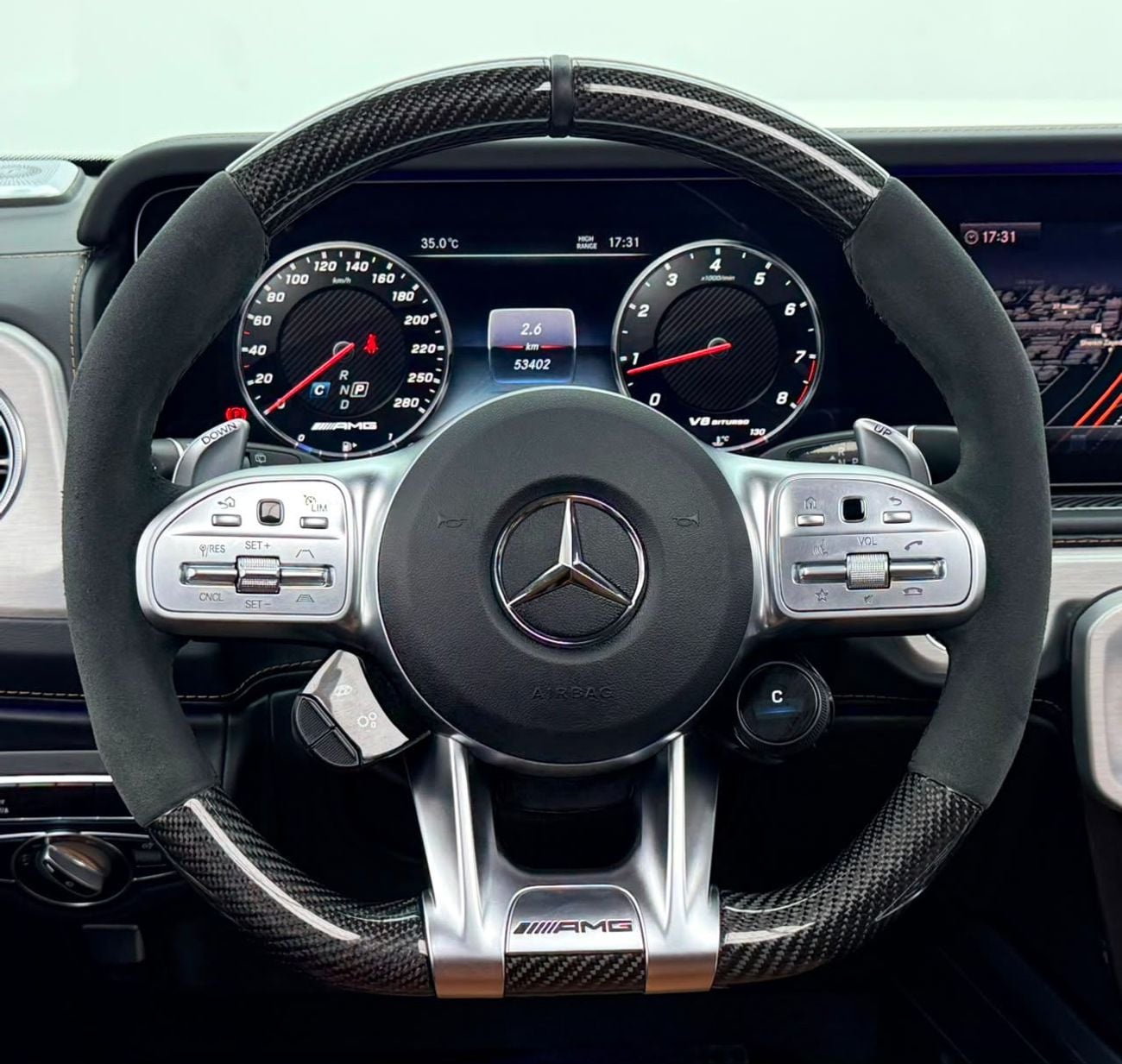 مرسيدس بنز G 63 AMG STD 2021 Mercedes Benz G63 AMG, Warranty, Full Mercedes Service History, Fully Loaded, GCC