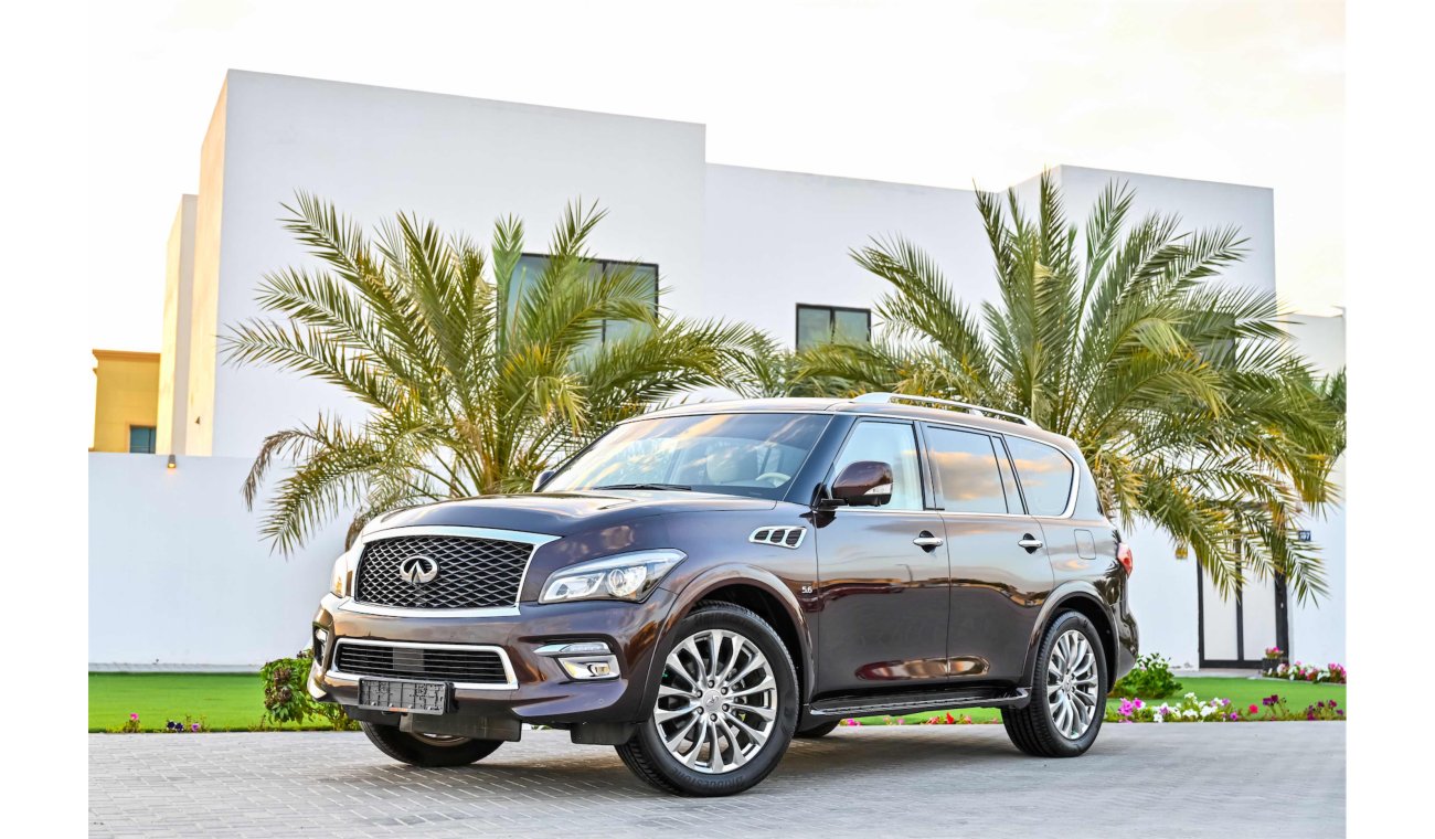 Infiniti QX80 Fully Loaded - Exceptional Condition! - AED 2,428 Per Month - 0% DP