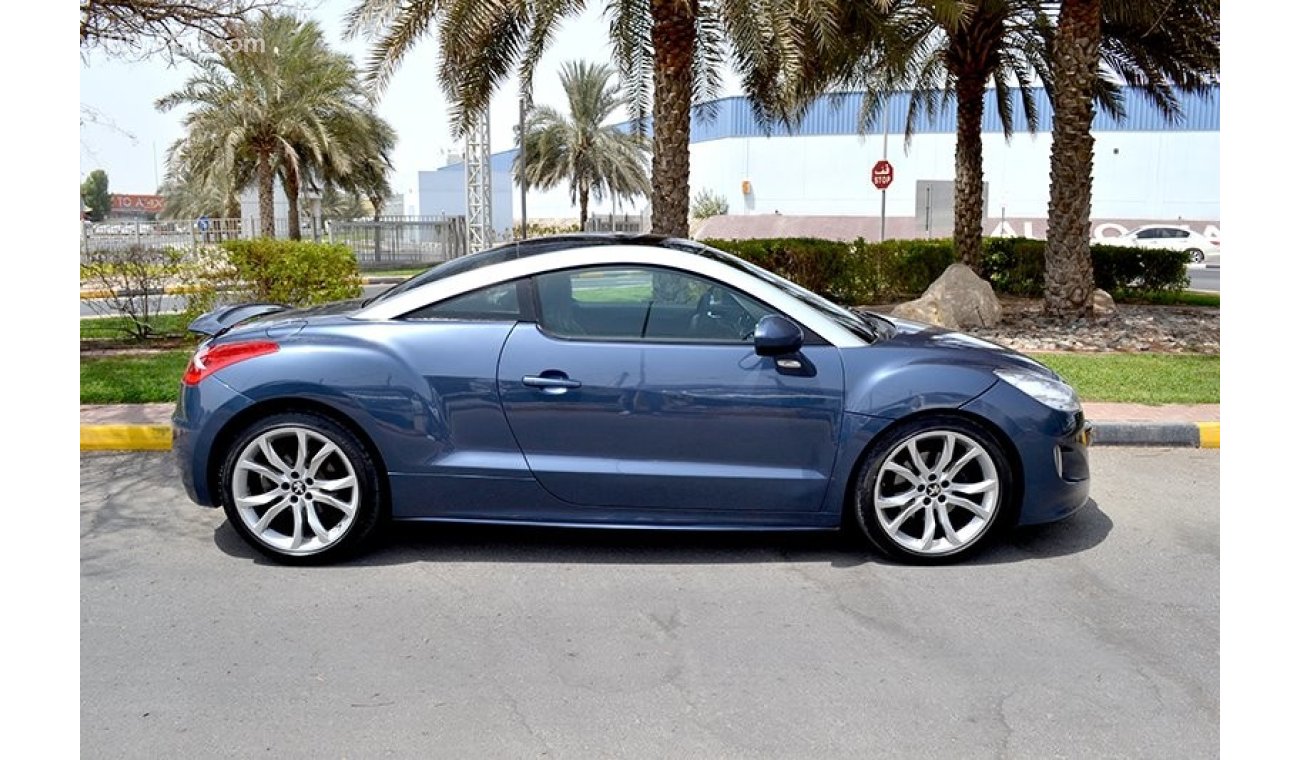 Peugeot RCZ TURBO - ZERO DOWN PAYMENT - 650 AED/MONTHLY - 1 YEAR WARRANTY