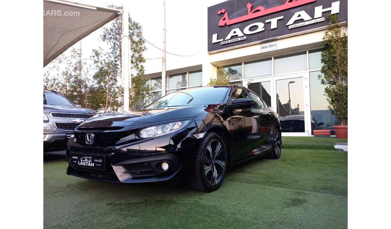 Honda Civic Gulf 1600 CC 2019 model, cruise control, screen, alloy wheels, sensors, in excellent condition