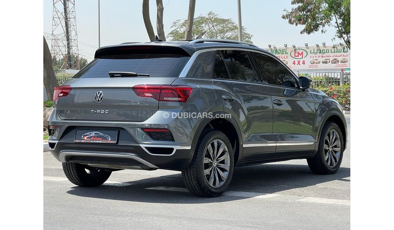 Volkswagen T ROC VOLKSWAGEN T-ROC 2021 GCC FULL OPTION UNDER WARRANTY ORIGINAL PAINT