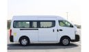 Nissan Urvan 2017 | NV350 COMMUTER VAN | 13 SEATER, MANUAL, PETROL | GCC SPECS - EXCELLENT CONDITION