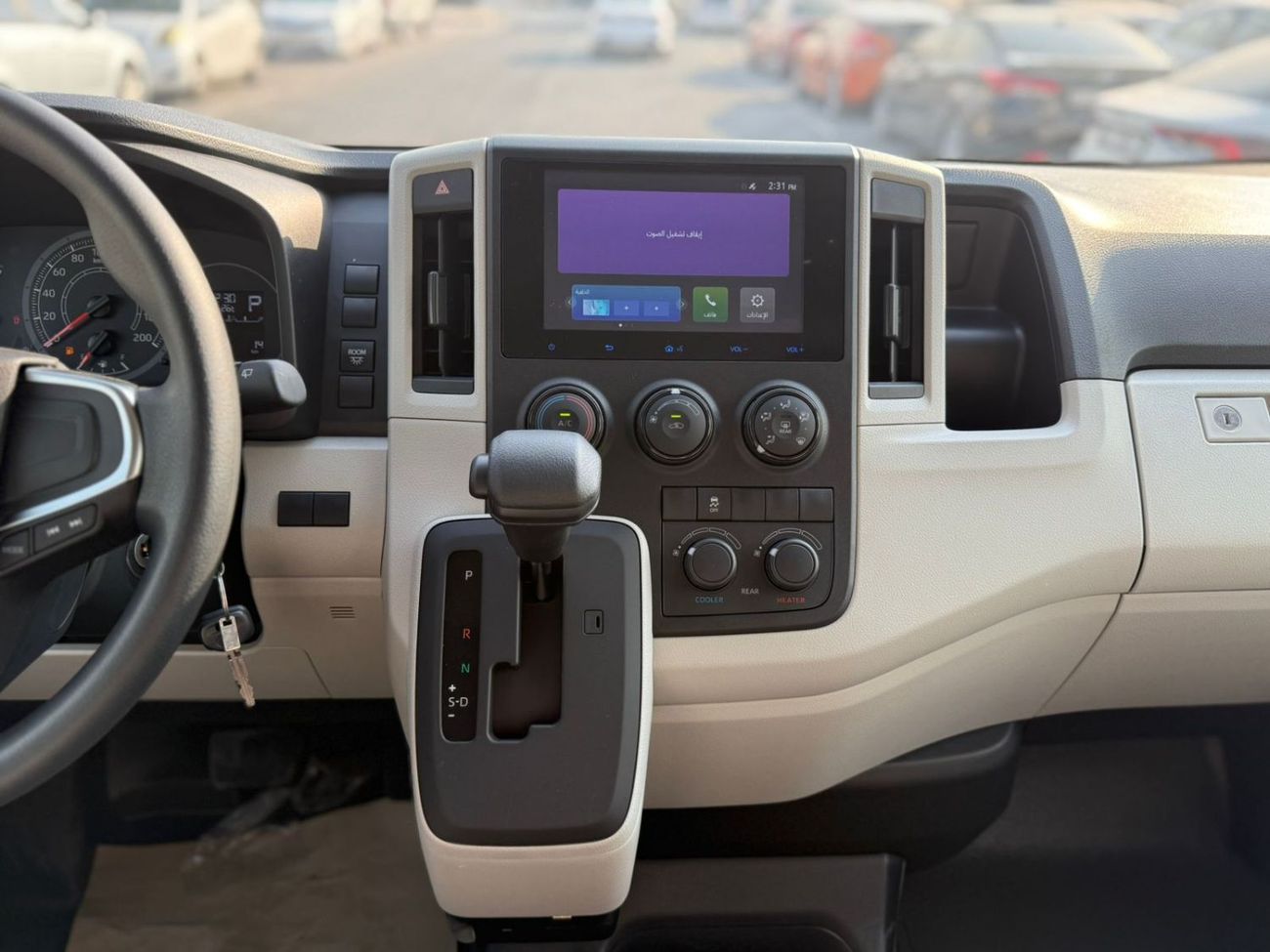 تويوتا هاياس HIACE 2026 MODEL 13 SEATS 3.5L PETROL V6 HIGH ROOF A/T