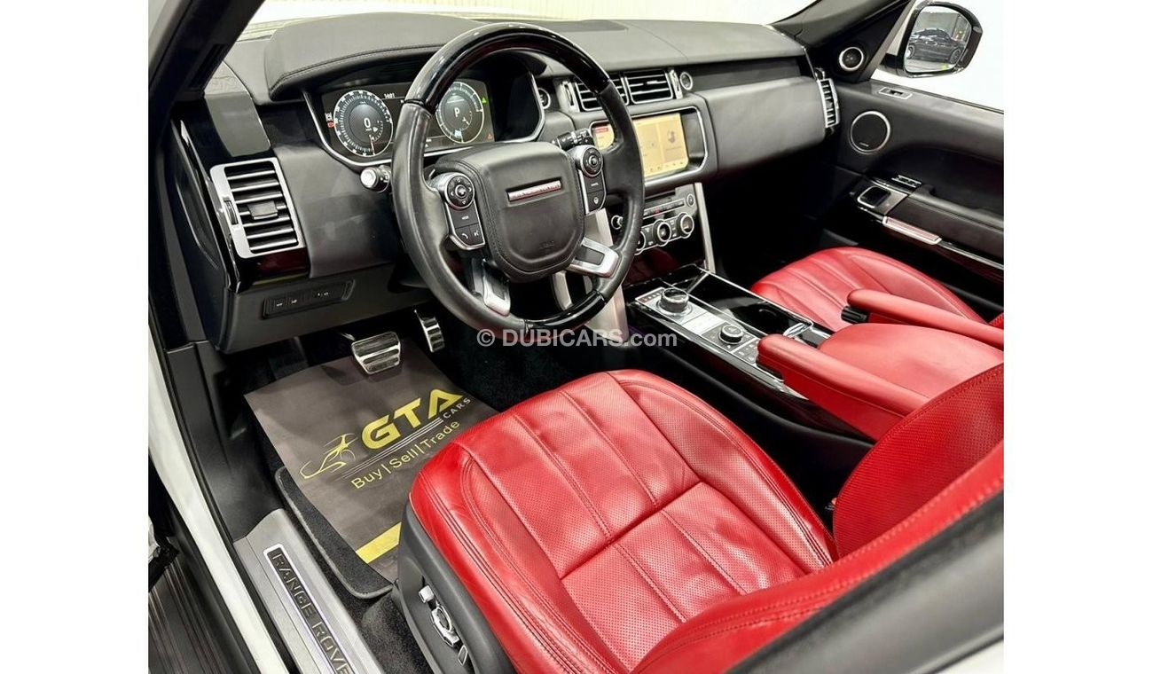 Land Rover Range Rover 2017 Range Rover Vogue V8 SE Supercharged, Warranty, Full Service History, Full Options, GCC