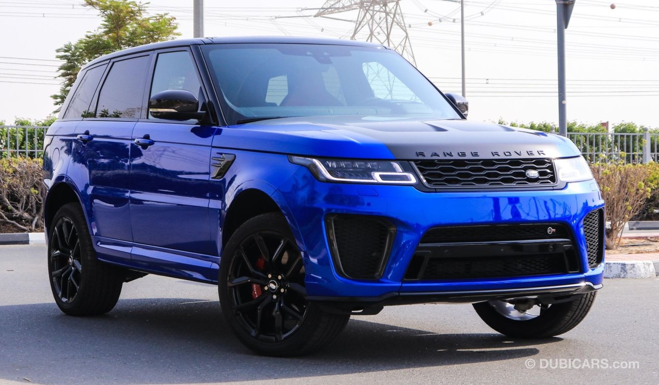 Land Rover Range Rover Sport SVR VELOCITY BLUE