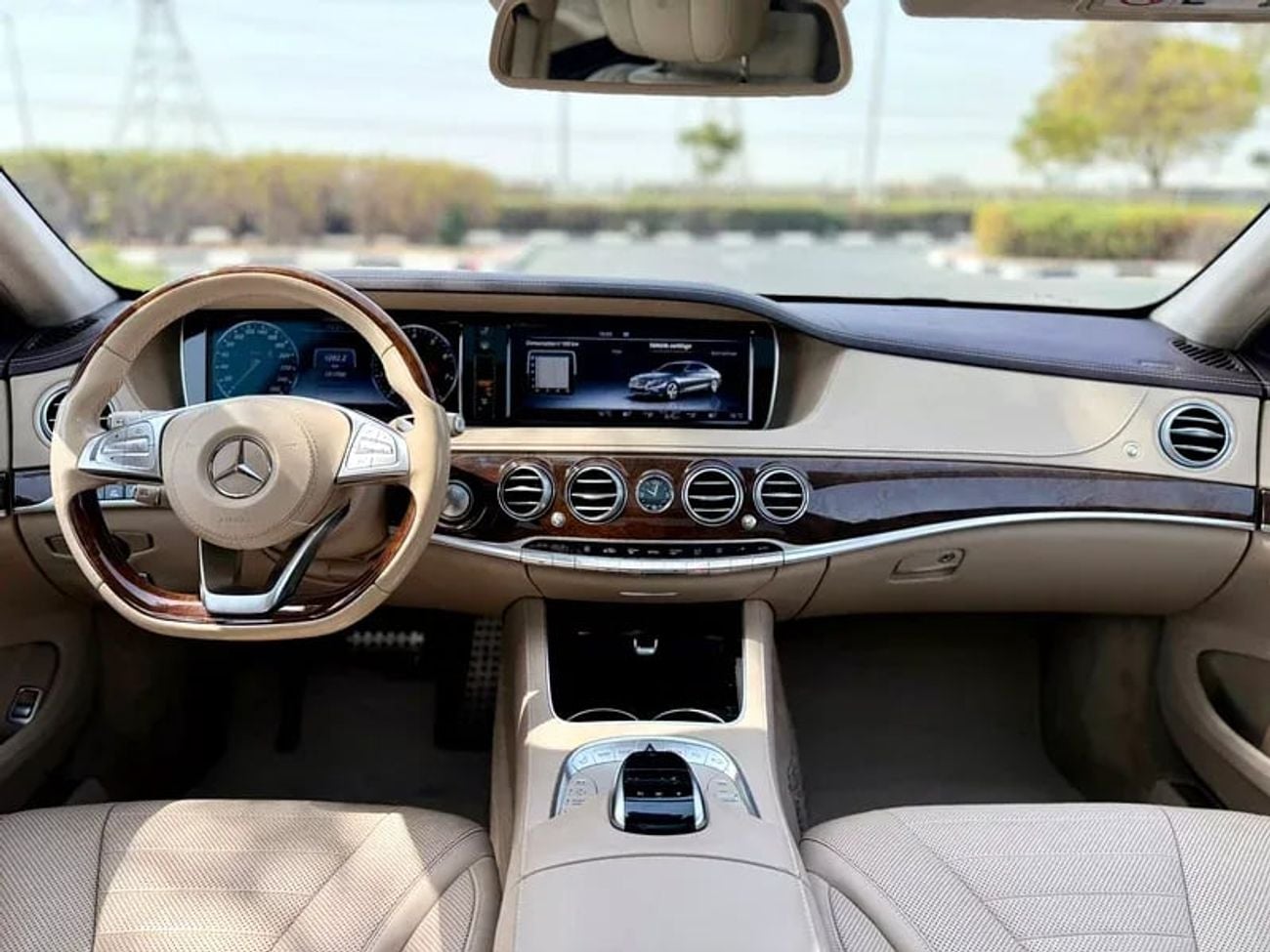 مرسيدس بنز S 500 Std 4.7L MERCEDES BENZ S500 | GCC SPECS | KMS:210,000 | YEAR: 2014