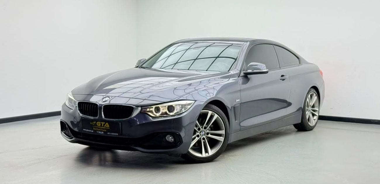 بي أم دبليو 420i SPORTS LINE 2016 BMW 420i Coupe, Service History, Fully Loaded, Excellent Condition, GCC