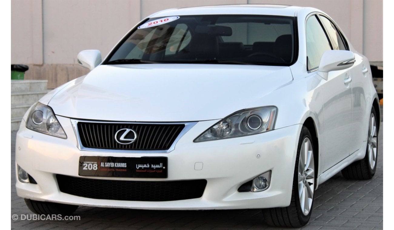 Lexus IS250 Lexus IS 250 imported from Korea, customs papers, in excellent condition, without accidents