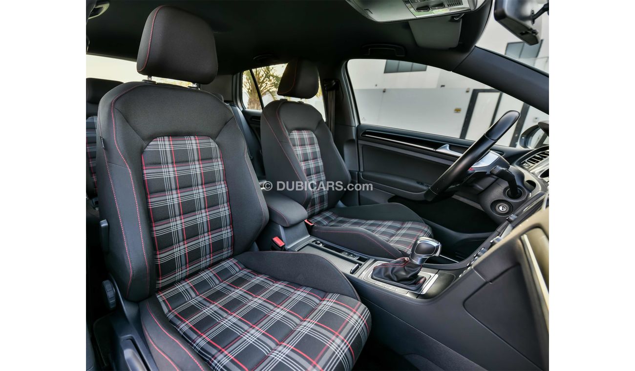 Volkswagen Golf GTI - 3 Y Warranty!I - GCC - AED 1,418 PER MONTH - 0% DOWNPAYMENT