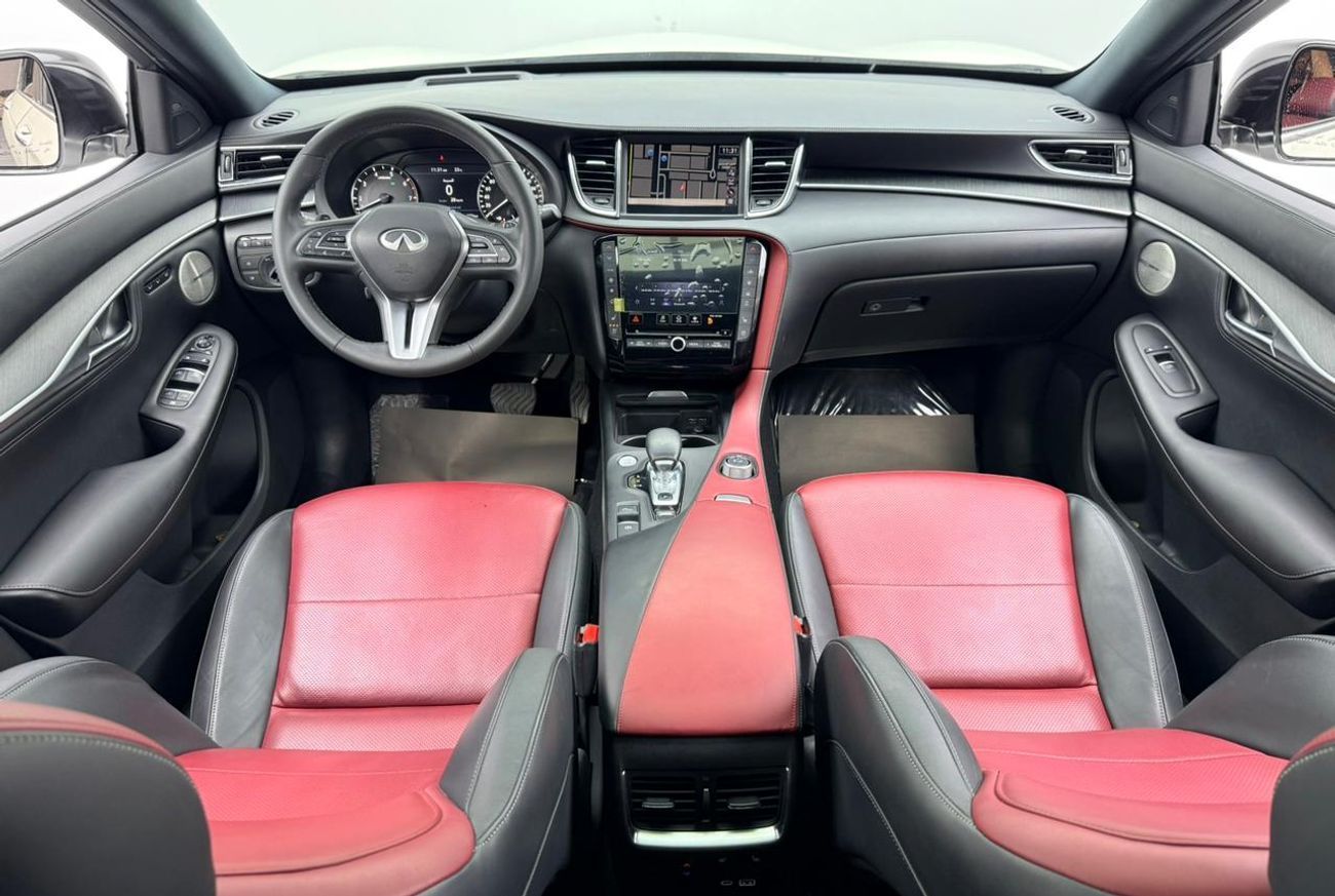 Infiniti QX55 SENSORY 2023 Infiniti QX55, 2028 Infiniti Warranty + Service Pack, Very Low Km, Fully Loaded, GCC